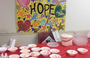 HoPE Thrived When Fruit and Homemade Ice Cream Were Delivered to The Jesus Center in Chico, CA 